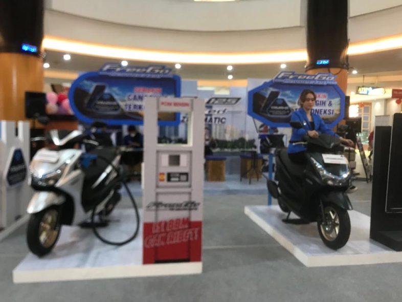 DIPASARKAN di Kalselteng, Yamaha FreeGo 125 Connected Tembus 500 Unit dan 270 Indent