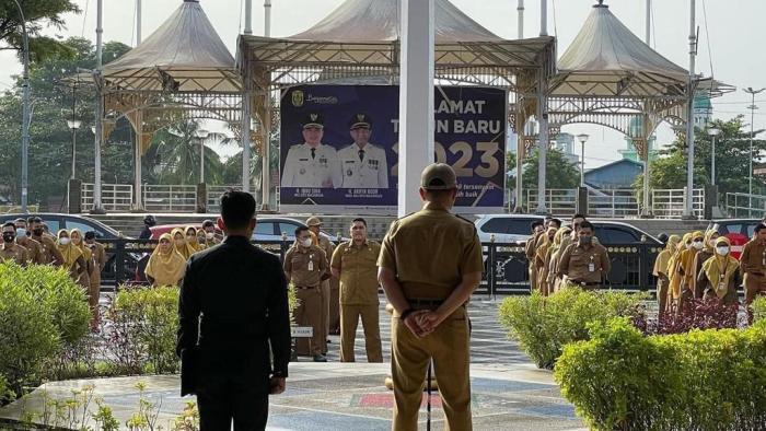 PERTAMA 2023, Pemko Gelar Apel Senin (2)