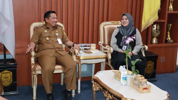 SILATURRAHMI Walikota-KPU Kota Banjarmasin Bahas Penyelenggaraan Pemilu 2024