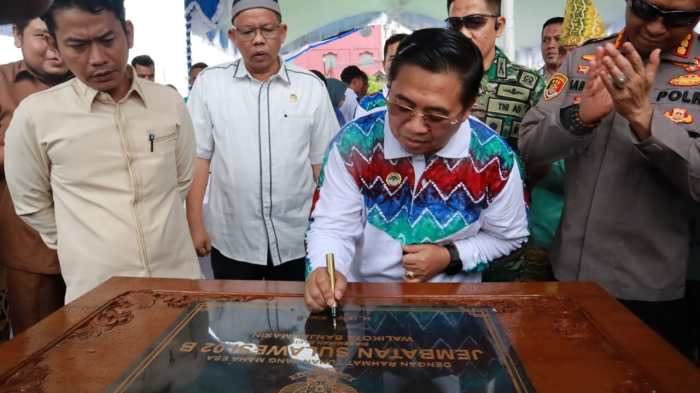 URAI KEMACETAN, Jembatan Masjid Jami Sungai Jingah Diresmikan