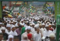 Suasana haul abah guru sekumpul sebelumnya. Foto Dok