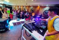 Disk Jockey (DJ) cilik Radika Dhafi Pratama