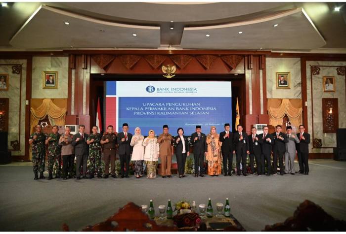 DEPUTI Gubernur Senior BI Kukuhkan Kepala Perwakilan BI Kalsel