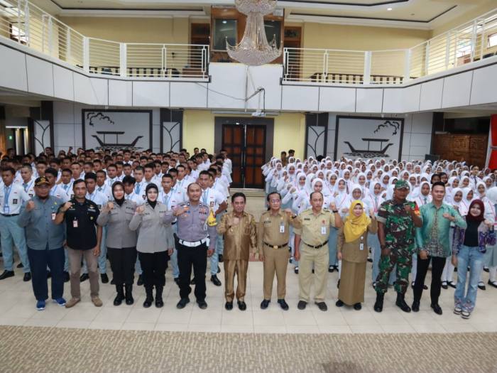 DISELEKSI Ratusan Calon Paskibraka Kota Banjarmasin