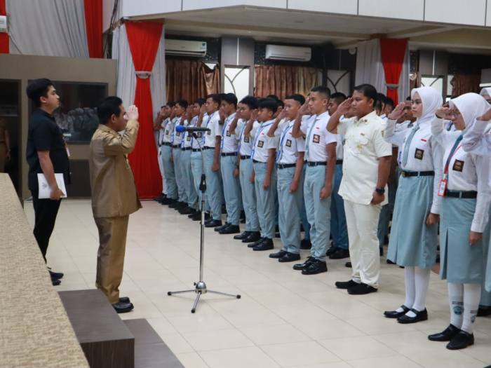 DISELEKSI Ratusan Calon Paskibraka Kota Banjarmasin