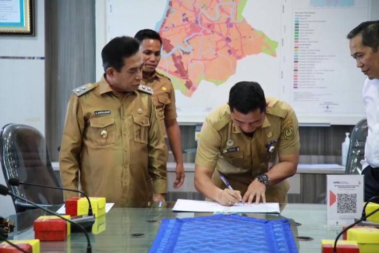 E-LIMPAS Permudah Pembayaran Retribusi Pasar, Kerja Sama dengan Bank Kalsel (1)