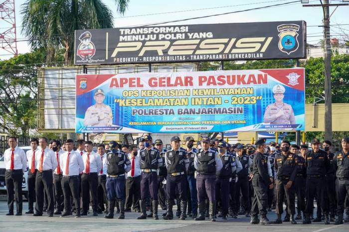 MULAI Hari Ini Polresta Banjarmasin Gelar Operasi Kewilayahan
