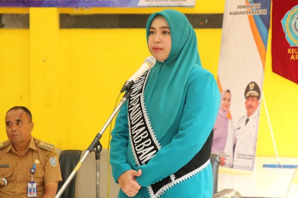 Ketua TP PKK Kabupaten Banjar, Hj Nurgita Tiyas