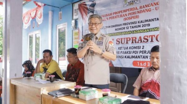 Ketua Komisi II DPRD Provinsi Kalsel, Imam Suprastowo