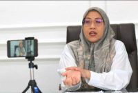 Kepala Dinas Lingkungan Hidup Kalsel, Hanifah Dwi Nirwana.