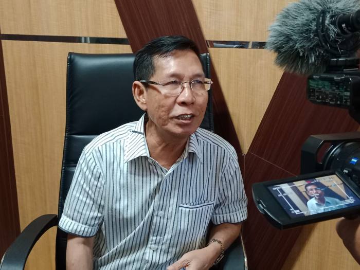 Ketua Pansus Raperda RTRWP Kalsel tahun 2023-2043 Hasanuddin Murad,. Foto Yuni HM