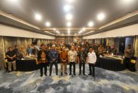 Gapki Kalsel peduli Karhutla dengan diskusikan srategi pencegahan dan pengendalian dengan pihak terkait. Jumat (12/5/2023).. Foto Ist