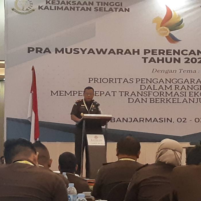 Kepala Kejaksaan Tinggi (Kajati) Kalsel, Dr. Mukri S.H, M.H