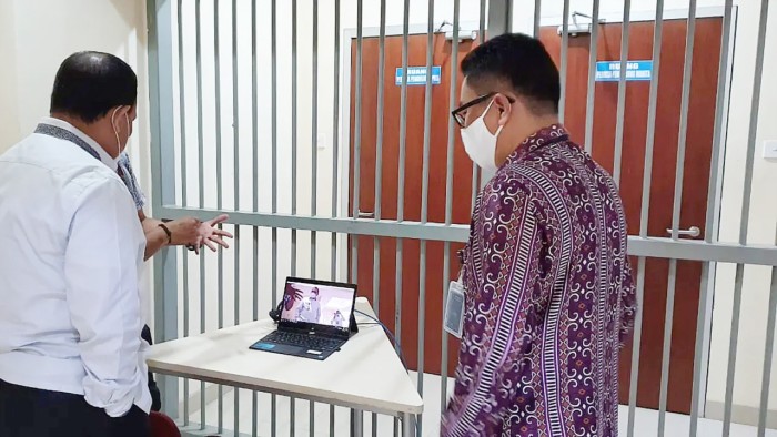 Ketua KPK, Firli Bahuri periksa rumah tahanan KPK. (Foto: istimewa)