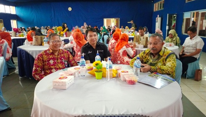 DISKUSI - Narasumber diskusi terbatas yang digelar Bank Kalsel dengan BPKP provinsi Kalsel.