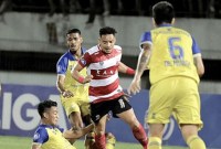 Barito Putera ditaklukan Madura United 1-2 di Stadion Demang Lehman, Banjarbaru, Kalimantan Selatan, Minggu (30/7/2023). (INSTAGRAM.COM/PSBARITOPUTERAOFFICIAL)