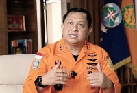 Kabasarnas Marsdya Henri Alfiandi ditetapkan KPK sebagai tersangka kasus suap pengadaan barang dan jasa di Basarnas. (Capture:
Youtube@BASARNASOFFICIAL)