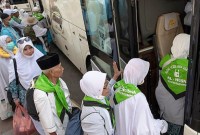 Keberangkatan SUB 38 dari Makkah ke Madinah. (Dokumentasi KEMENAG RI)