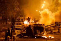 Kerusuhan di Prancis pecah setelah polisi menembak mati remaja laki-laki bernama Nahel Merzouk (17) di Halten Nanterre, Prancis. (Foto: REUTERS)