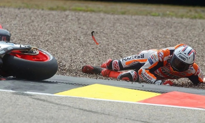 Marc Marquez, pebalap Repsol Honda. (AP PHOTO)