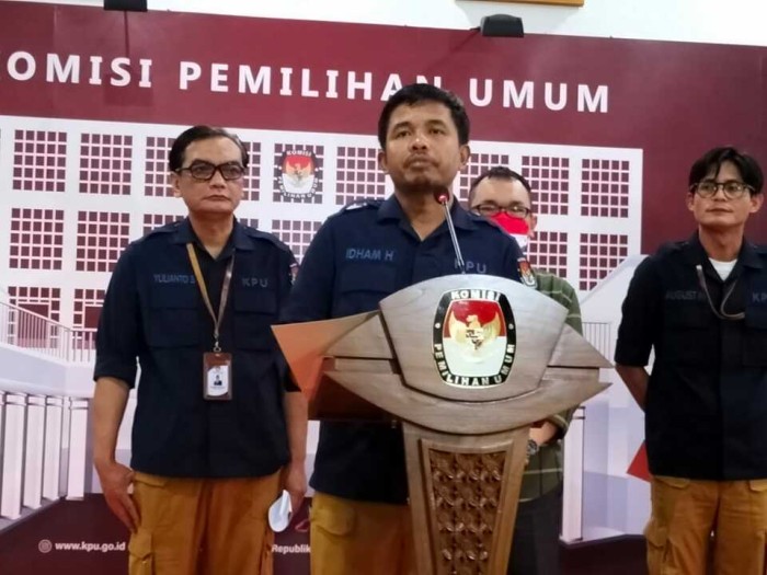 Ketua Divisi Teknis KPU RI Idham Holik. (dokumentasi KPU RI)

