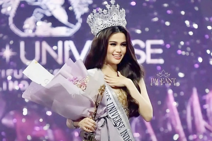 Fabienne Nicole Groeneveld, pemenang Miss Universe Indonesia 2023. (Foto: Pageant Empires)