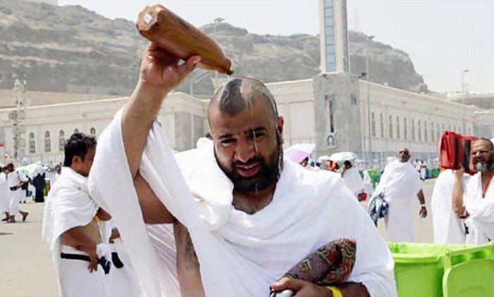 Gelombang panas ekstrem masih menerjang Arab Saudi dan sekitarnya dengan suhu diperkirakan melonjak hingga 50 derajat Celsius di seluruh negeri mulai pekan ini. (Foto: Twitter)