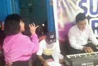 Putri Mawar Johnita saat pengambilan nada, Rabu (9/8/2023), sebelum resmi berlaga. Foto ZI