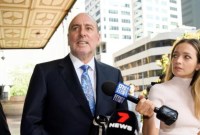 Brian Houston, pendiri gereja Hillsong, dibebaskan hakim di kasus pedofilia dan terus melawan tuduhan bahwa dia menyembunyikan pelecehan ayahnya. (AP/Bianca De Marchi/AAP FOTO)