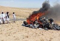 Taliban membakar alat musik dari Gitar sampai Tabla karena dianggap sebabkan kerusakan moral dan memainkannya akan menyebabkan kaum muda sesat. (Foto: AFP PHOTO)