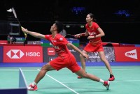 Dejan Ferdinansyah/Gloria Emanuelle menang atas wakil Belanda dua set langsung 21-14 dan 21-13 di BWF World Championships 2023. (PBSI)