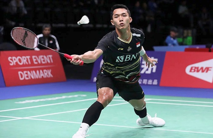 
Jonatan Christie tersingkir dari BWF World Championships (Foto: dok. PBSI)