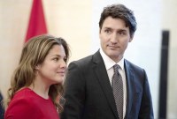PM Kanada Justin Trudeau dan Sophie Gregoire. (The Canadian Press/Justin Tang)