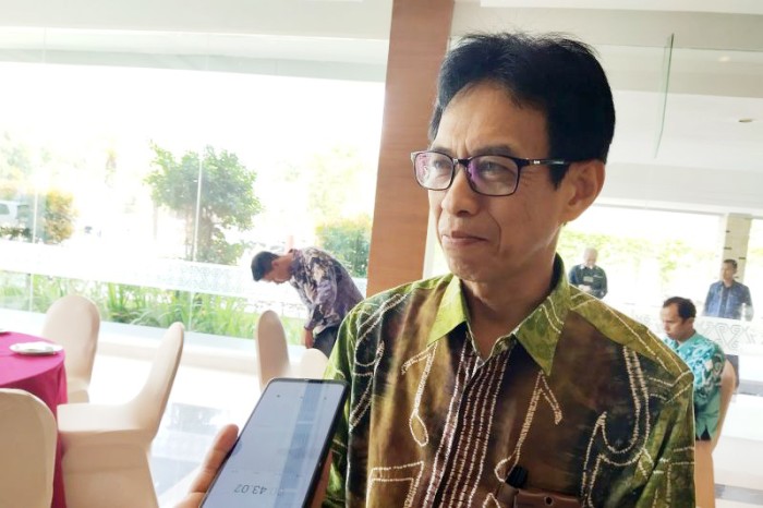 Kepala Lembaga Layanan Pendidikan Tinggi (LLDIKTI) Wilayah XI Kalimantan Dr Muhammad Akbar. (ANTARA/Rendhik Andika)