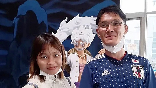 Kenangan Keiichiro Kajimura dan Josi Putri Cahyani. (Foto: Istimewa)