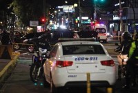 Situasi di Quito, Ekuador, usai salah satu capres tewas ditembak saat berkampanye (AFP/GALO PAGUAY)