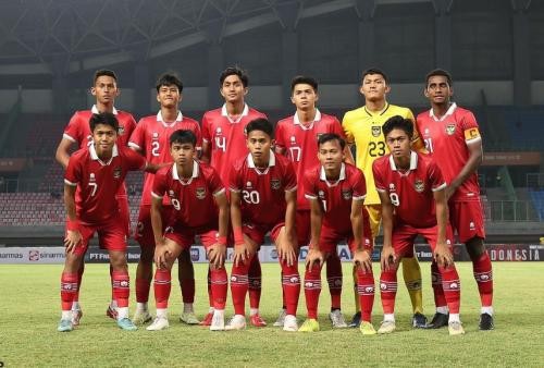 Timnas Indonesia U-17 kalah 0-1 dari Korea Selatan U-17 di laga uji coba. (Foto: PSSI)