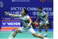 Ganda putri Apriyani Rahayu/Siti Fadia Silva Ramadhanti berhasil ke babak selanjutnya setelah mengalahkan wakil Thailand Jongkolphan Kititharakul/Rawinda Prajongjai. (PBSI)