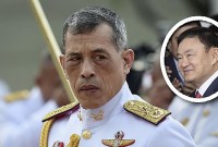 Raja Thailand, Maha Vajiralongkorn, memangkas masa hukuman penjara bagi mantan perdana menteri Thaksin Shinawatra dari delapan tahun menjadi satu tahun. (AFP Photo/Lillian Suwanrumpha)