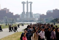 SUASANA kota Phongyang, Korea Utara. (Reuters/Damir Sagolj)
