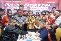 Pembukaan Pra PON catur putra zona Kalimantan-Bali tahun 2023 di Palangka Raya, Kamis (31/8/2023). (ANTARA/HO-Diskominfosantik Kalteng)