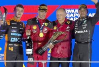 Carlos Sainz Jr berhasil memenangkan Formula 1 GP Singapura 2023. (F1.Live)