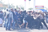 SIMUILASI Sispamkota berlangsung di Lapangan Murjani Banjarbaru, Selasa (17/10/2023). (SuarIndonesia.com/ZIi)