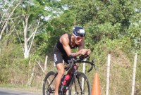 Serda TTG Hari Rohman dari prajurit TNI AL meraih Juara 3 Triathlon kelas elite Kategori Standar Internasional. (SuarIndonesia/Humas TNI