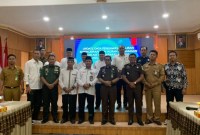 Perwakilan Pengawasan Aliran Kepercayaan dan Aliran Keagamaan Dalam Masyarakat (PAKEM) Provinsi Kalimantan Selatan, laksanakan pertemuan di Kejati, Senin (30/10/2023). (SuarIndonesia/Humas