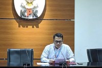 KEPALA Bagian Pemberitaan KPK Ali Fikri mengungkapkan suami penyanyi dangdut Zaskia Gotik, Sirajuddin Mahmud, menerima uang dari tersangka korupsi pembangunan Gereja Kingmi, Mimika. (CNNIndonesia)