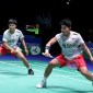 Apriyani/Fadia menang dengan skor 21-16 dan 21-19 dalam tempo 1 jam 5 menit pada French Open 2023, Jumat 27/10/2023). (PBSI)