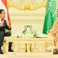 Jokowi dan Pangeran MBS. (Laily Rachev-Biro Pers Sekretariat Presiden)