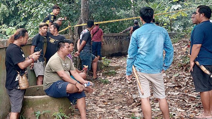 Lokasi penemuan mayat wanita di Berau, Kaltim, Jumat (29/9/2023). (Foto: Istimewa)