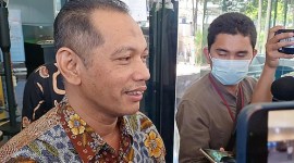 WAKIL Ketua Komisi Pemberantasan Korupsi (KPK) Nurul Ghufron membantah rumah di Jalan Kertanegara Nomor 46, Jakarta Selatan sebagai safe house KPK. (CNNIndonesia)